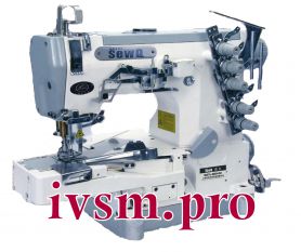 Трехигольная плоскошовная швейная машина  SewQ SGY2-600-01